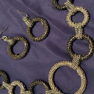 Statement Necklace and earrings set